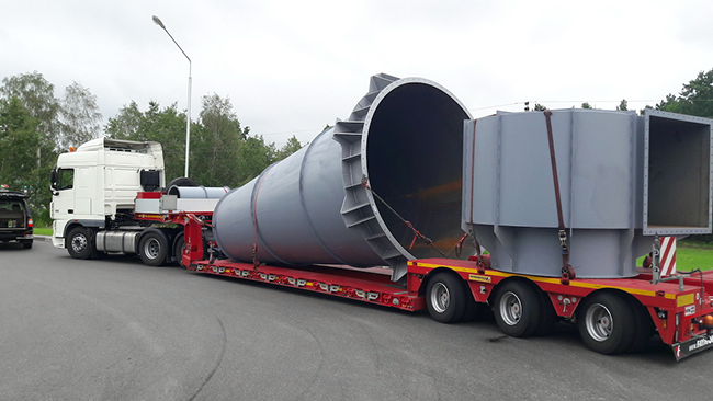 Перевозка негабаритных грузов