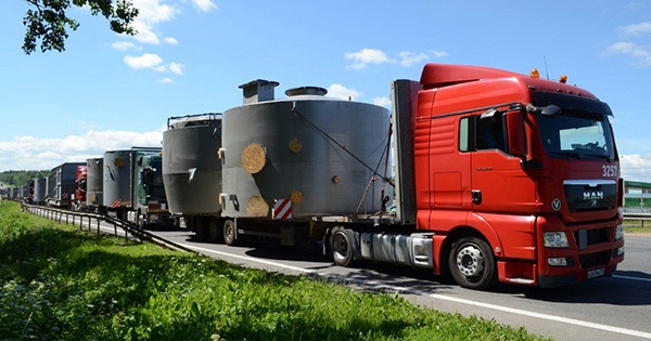 Перевозка негабаритных грузов